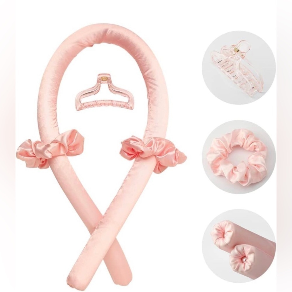 Pink Hair Styling Accessories Set